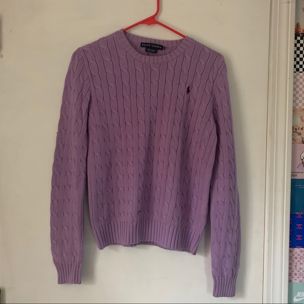 Ralph Lauren cable knit sweater